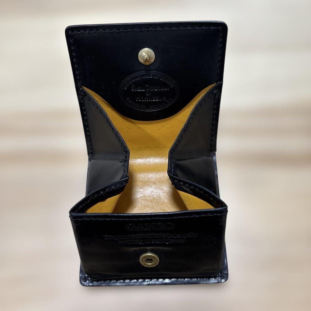 GANZO SHELL CORDOVAN 2（シェルコードバン2)BOX小銭入れ