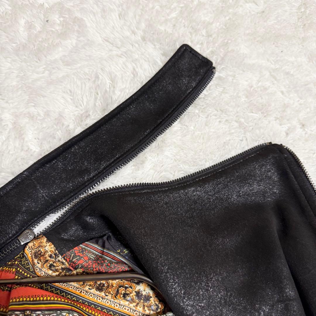 Desigual ダブルライダース ジャケット 異素材 スタッズ ロゴ 2way