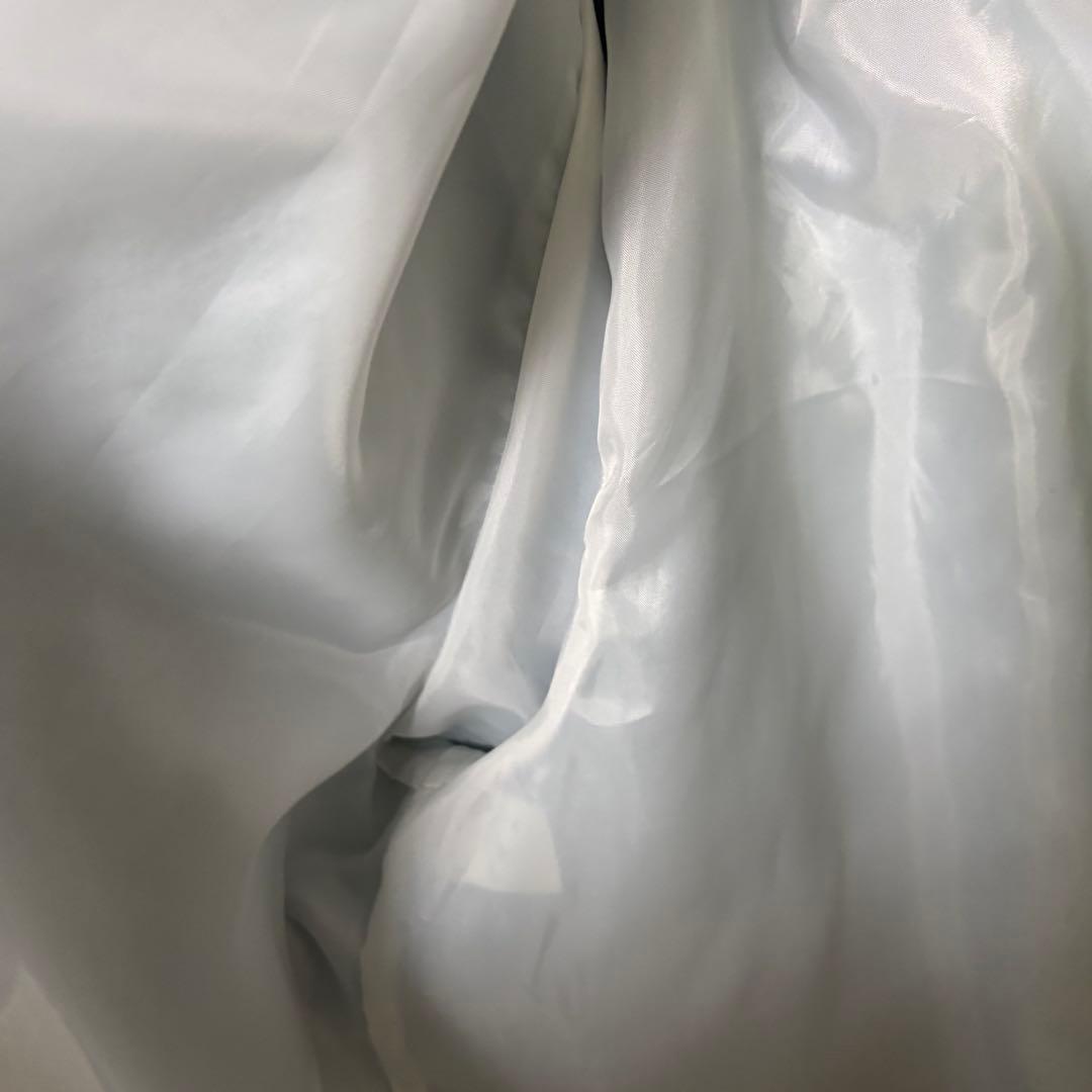 feels. 上杉柊平　リネンジップジャケット　ブルー　L