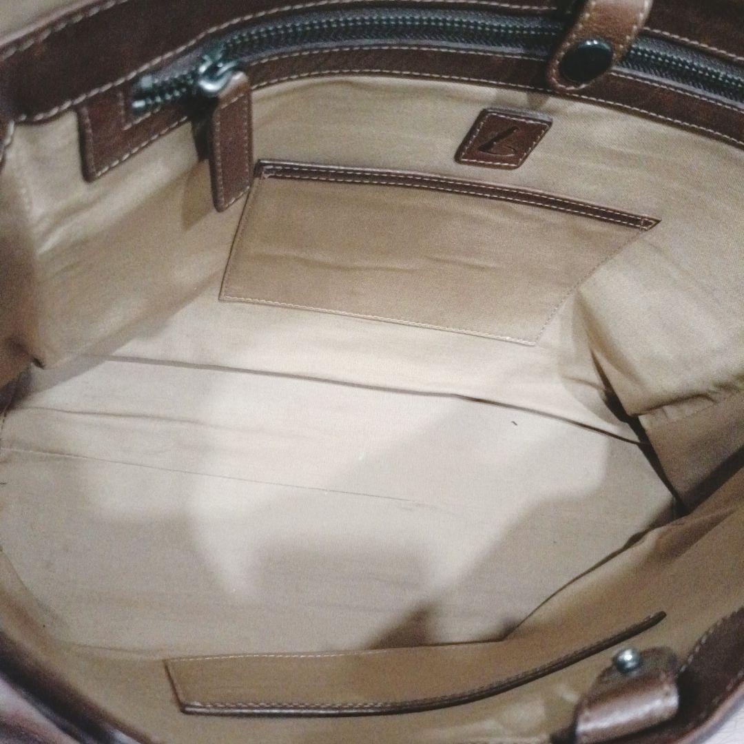 【定番】土屋鞄 メッセンジャーバッグ ショルダーバッグ ブラウン レザー 本革