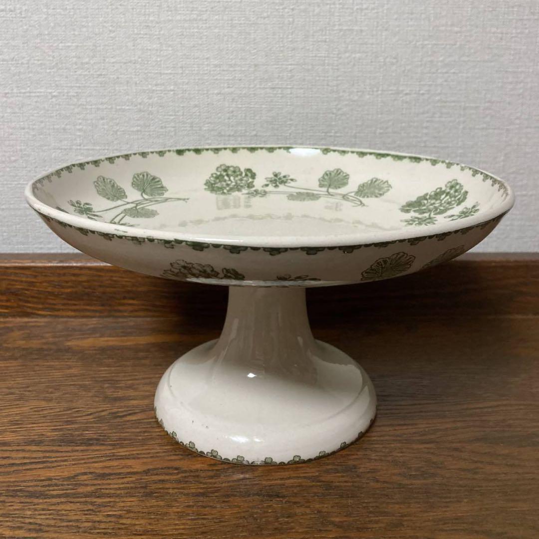 秋の感謝セール♪フランス☆サルグミンヌ ゼラニウム コンポティエ ケーキスタンド