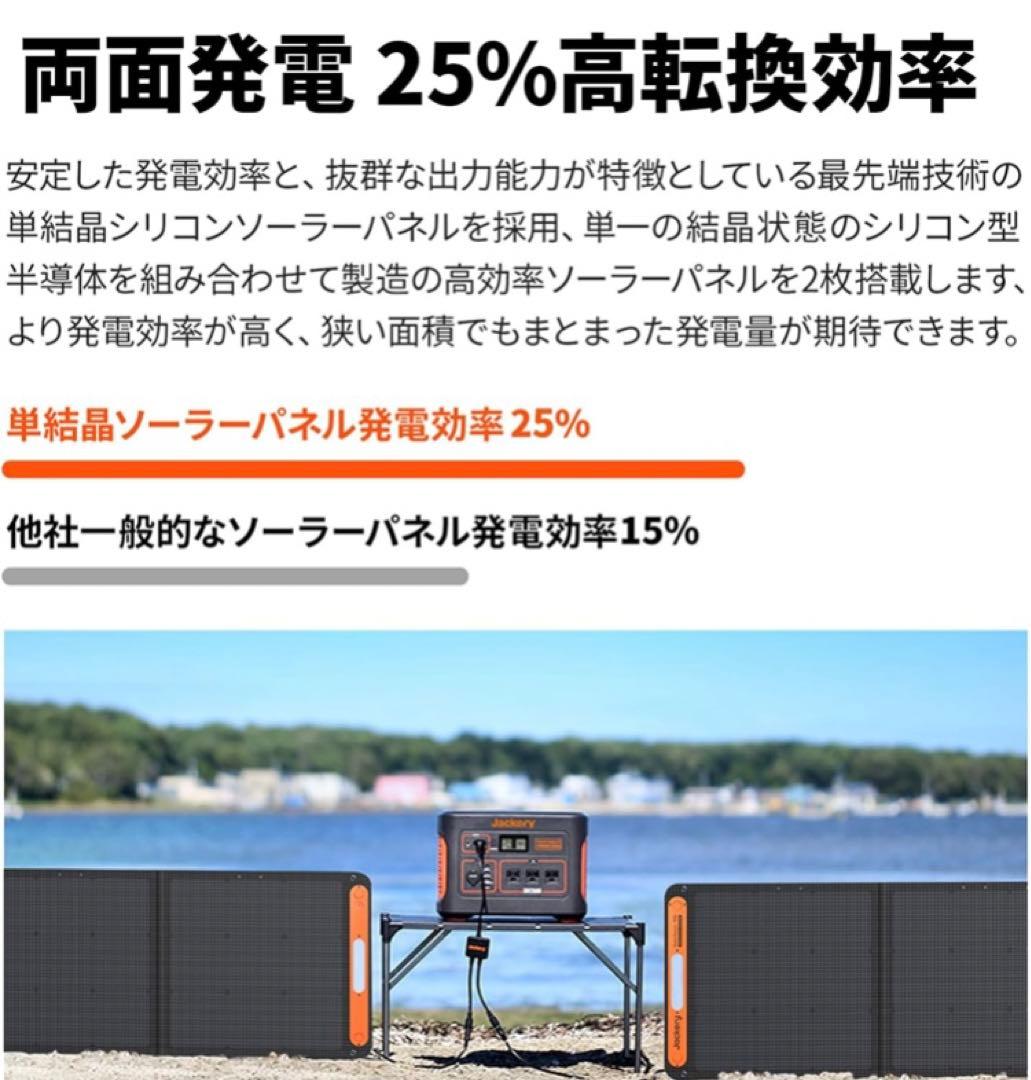 ひ*ん様 Jackery SolarSaga 100 ソーラーパネル 100W
