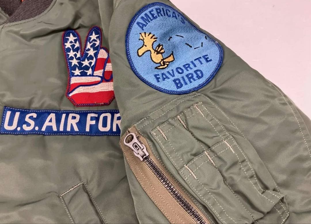 BUZZRICKSON’SVintagePEANUTSフライトジャケット