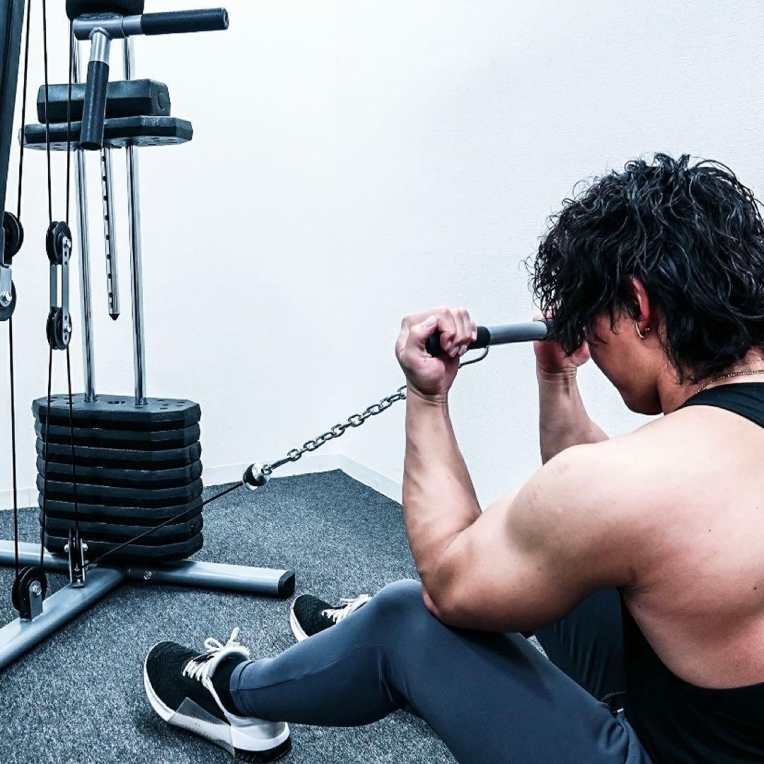 【新品】ホームジム マルチジム ウェイトトレーニング ラットプル 筋トレマシン