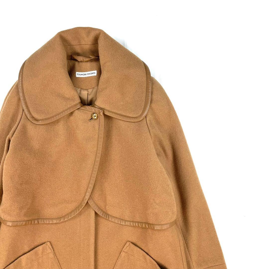 【唯一無二】 ツモリチサト 変形 バルマカーン ウール ロング コート 美品