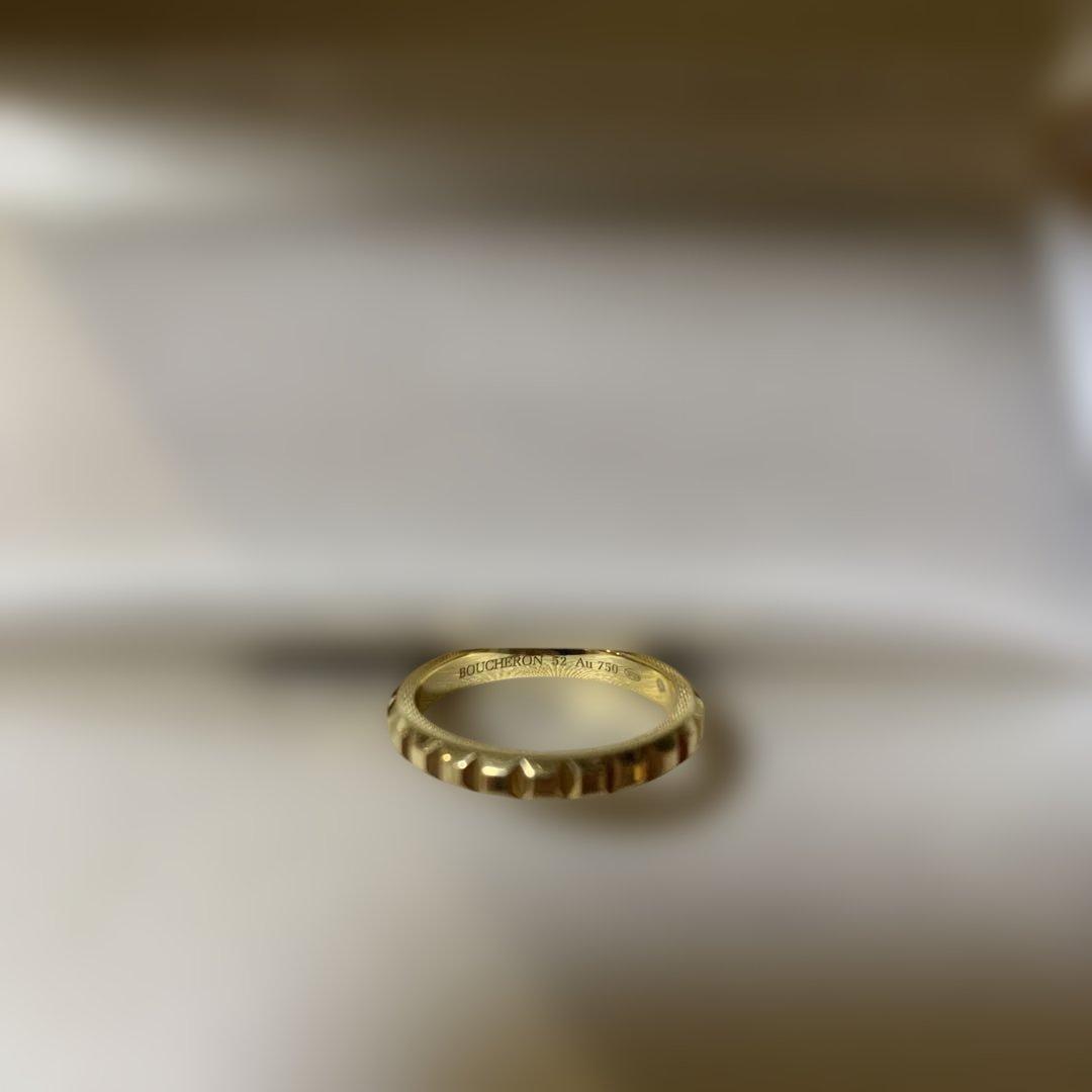 Boucheron ブシュロン クルドパリ ミディアム リング 12号 52