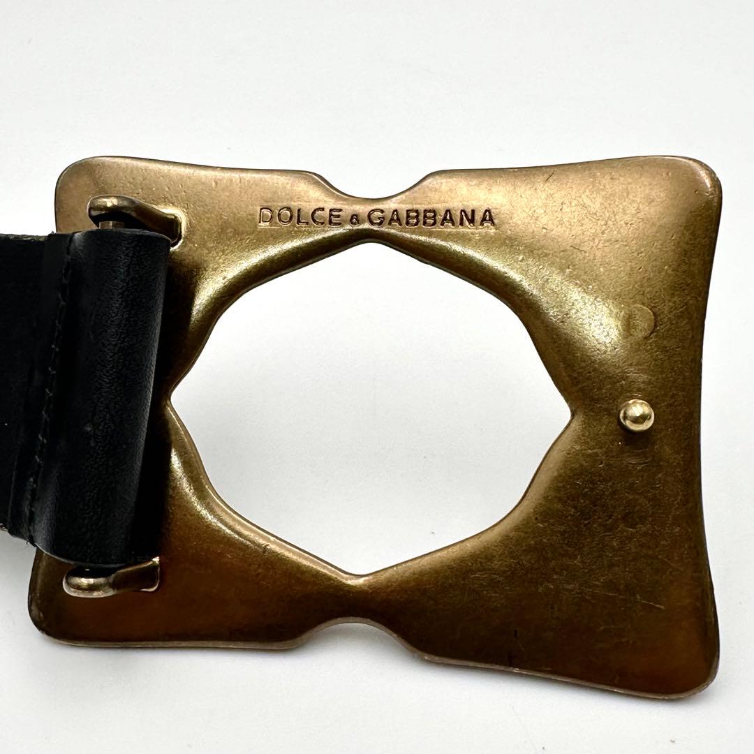 希少✨ ドルチェ＆ガッパーナ カラーストーン ベルト マルチカラー ドルガバ