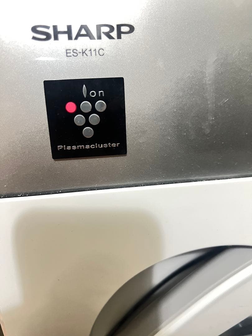SHARP ES-K11C ドラム式洗濯機 本体 遊里