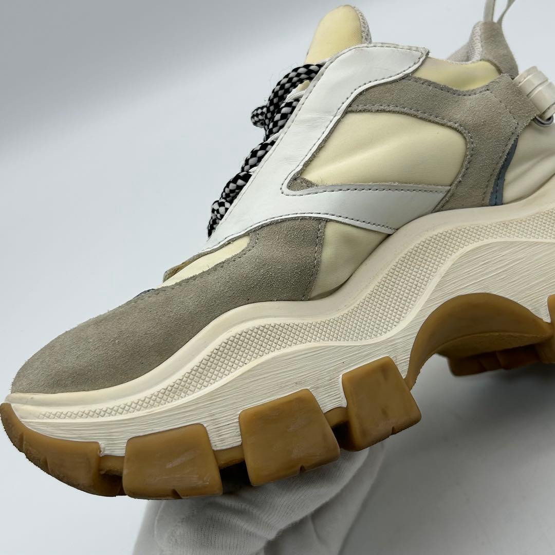 プラダ　PRADA ペガサス　スニーカー　厚底