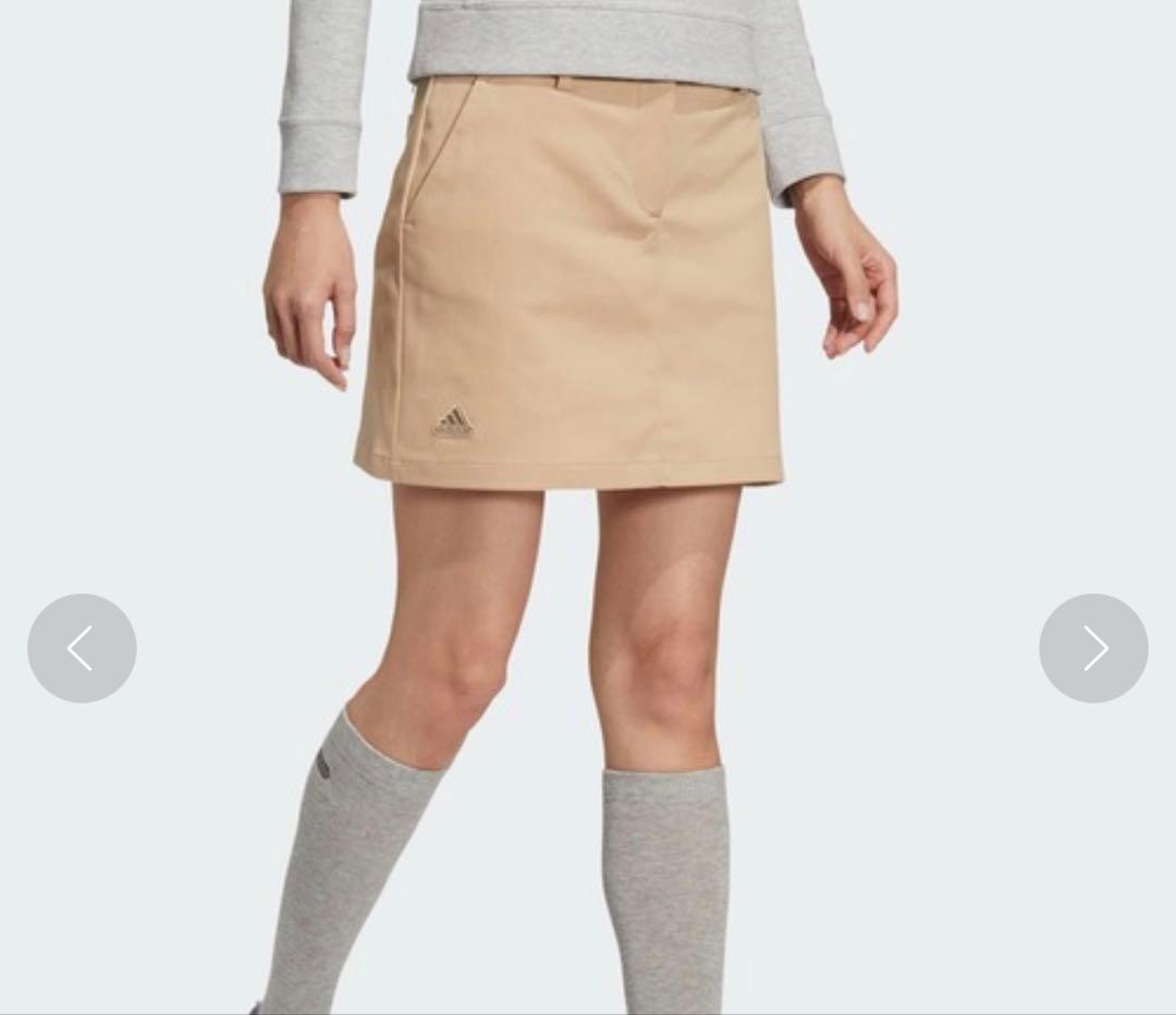 薄手ニット　ツイルスカート　ベージュ　春秋冬　セットアップ　スリーライン　新品