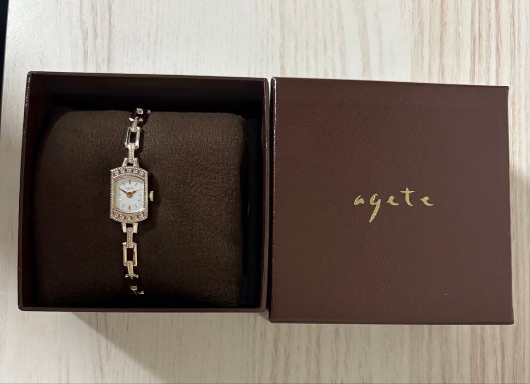『10万から値下げしました！』agete 腕時計
