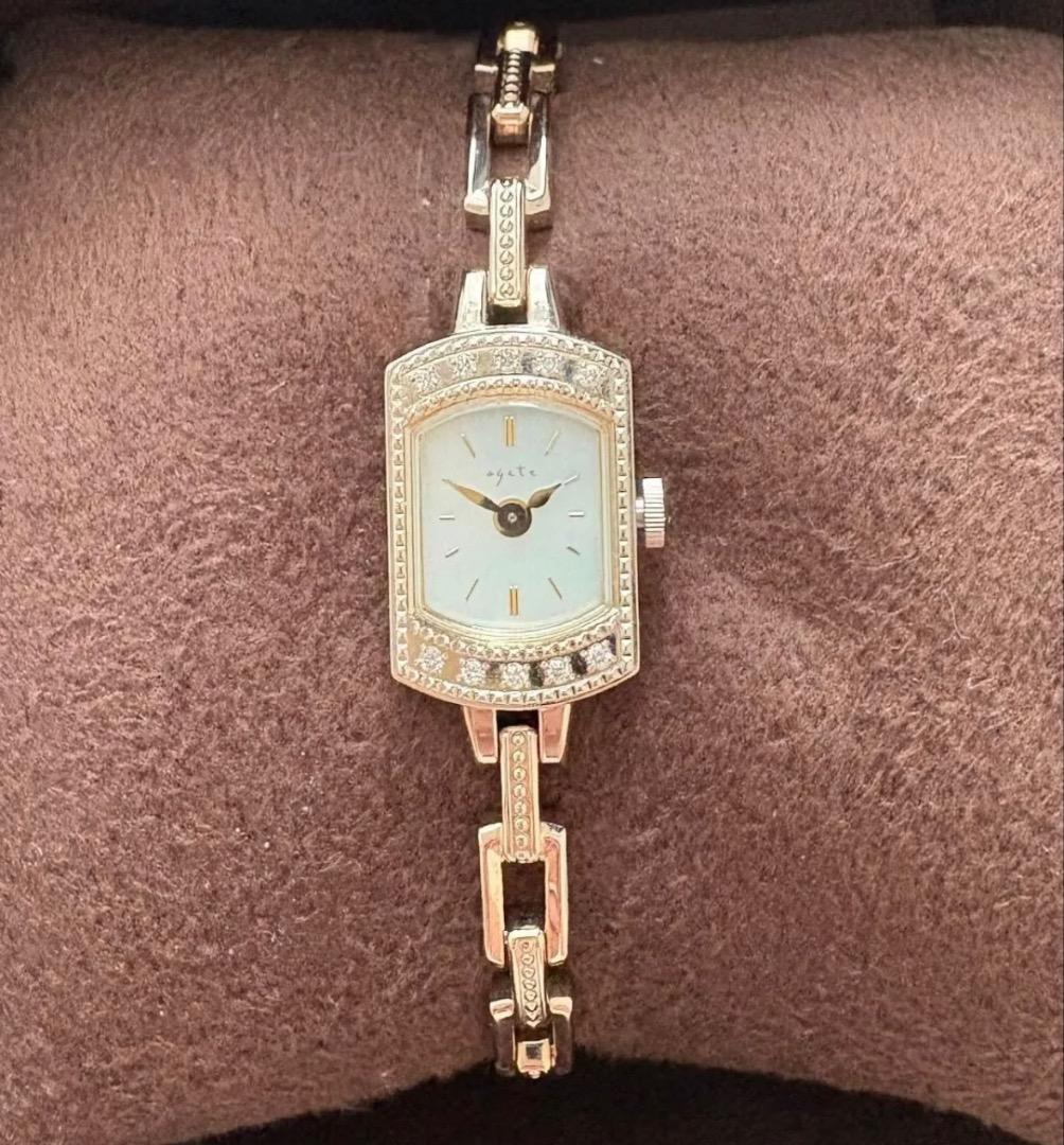 『10万から値下げしました！』agete 腕時計