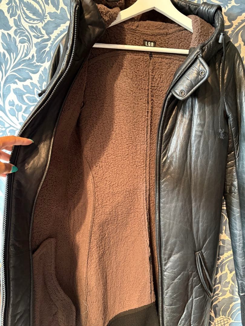 LGB ブラック レザージャケット