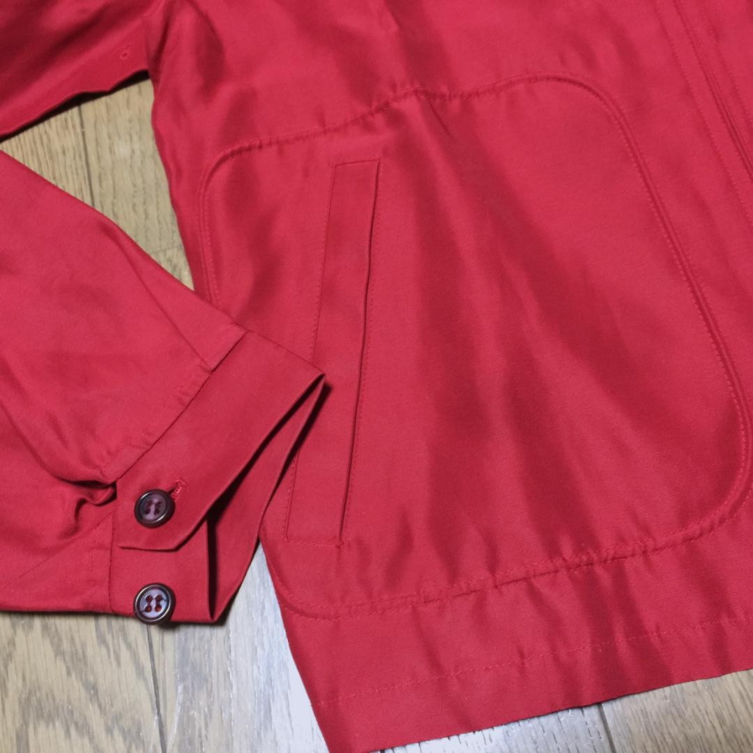 極美品 McGREGOR 日本製 ドリズラージャケット スイングトップ 赤 M
