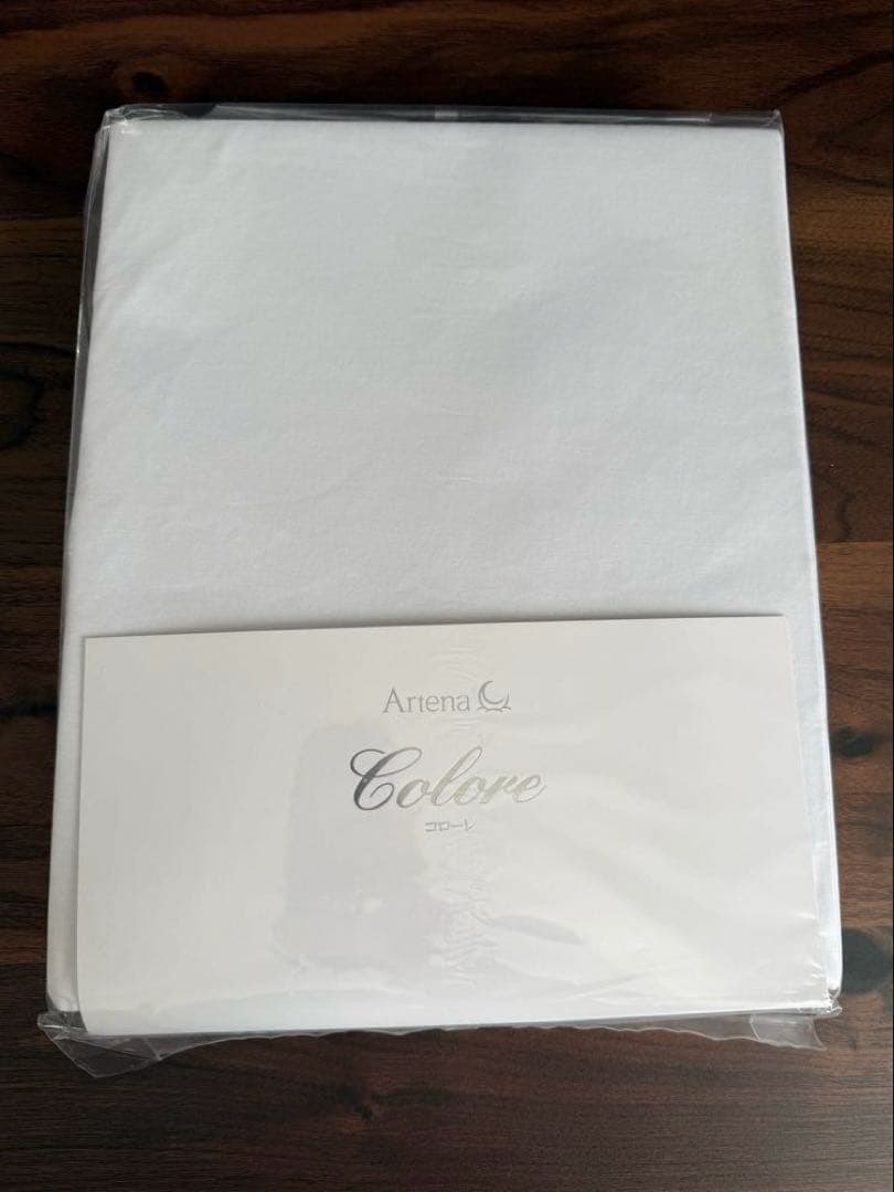 Artena コローレ ニット ボックスシーツ ホワイト S シングル