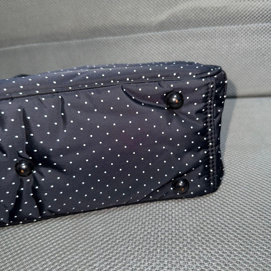 ヘッドポーター ブラックビューティー ドット ハンドバッグ（PORTER）