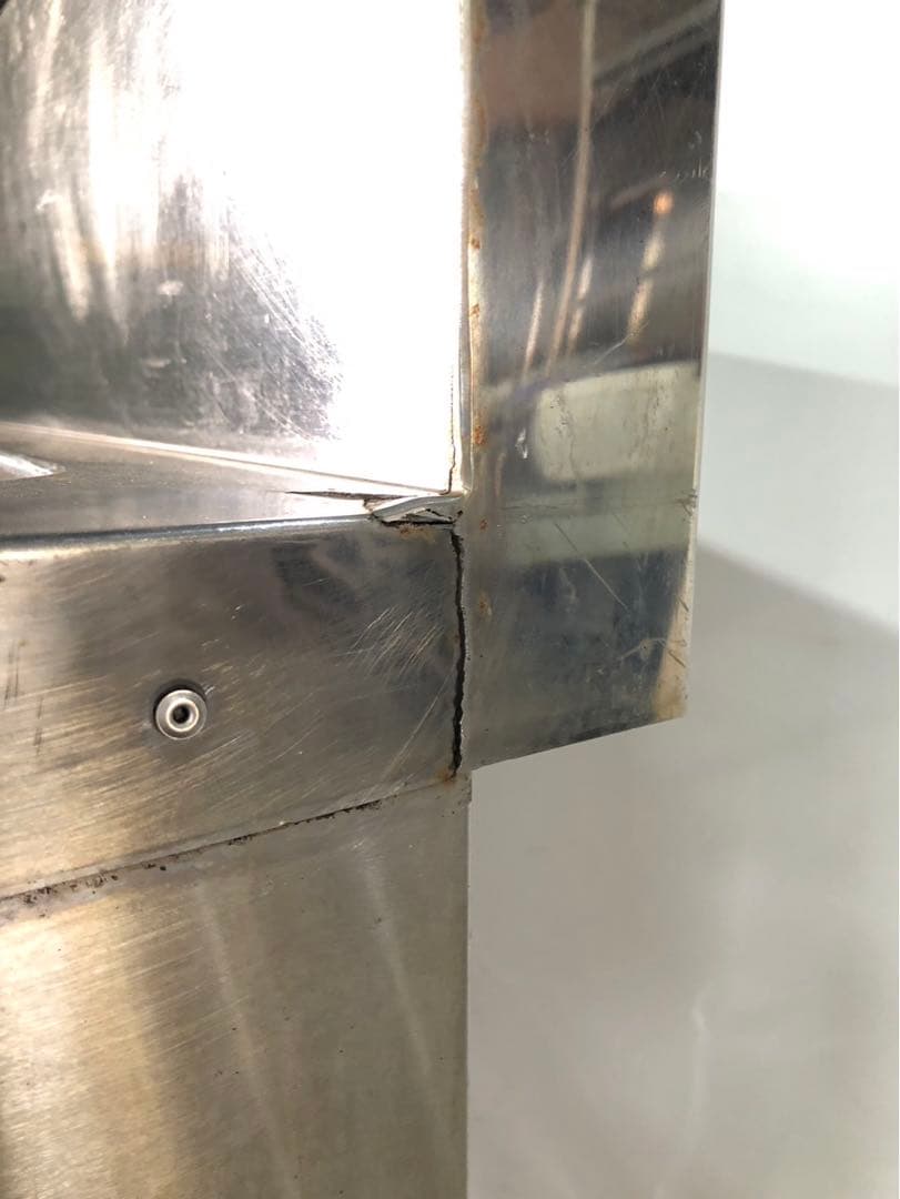 ☆地域限定送料無料☆一槽シンク　水切付　幅1200 ステンレス　業務用