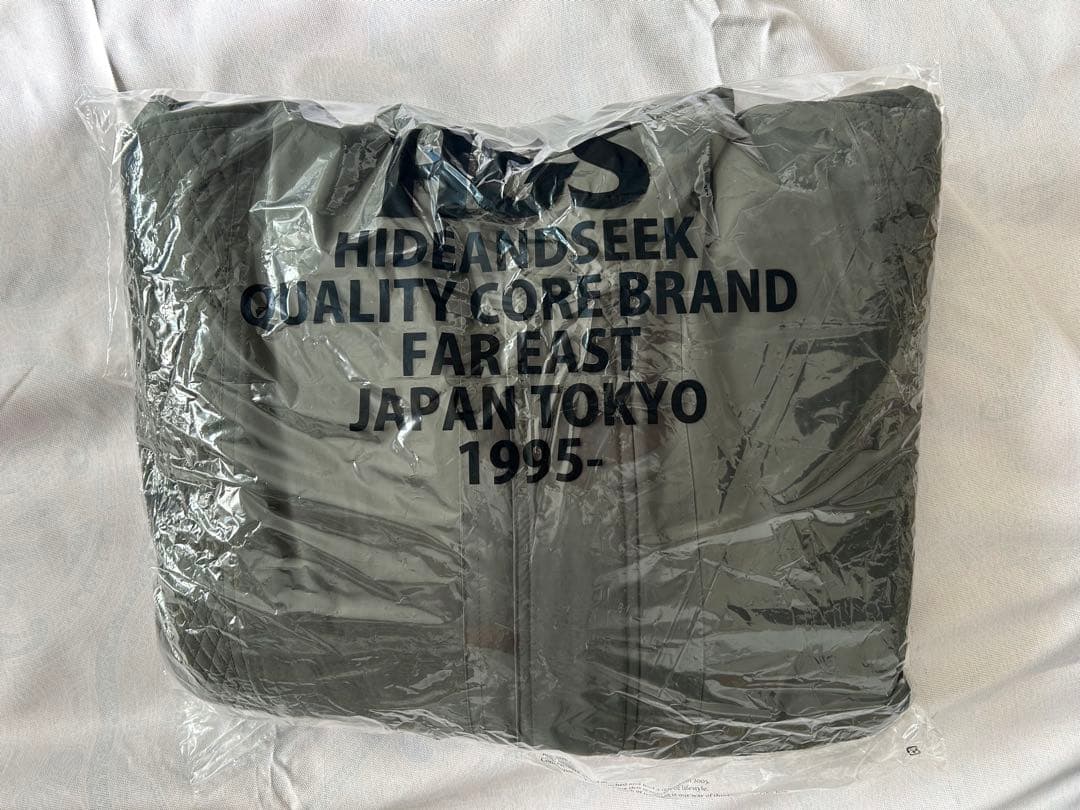 秋冬新作　HIDE AND SEEK キルティングジャケットLARGE