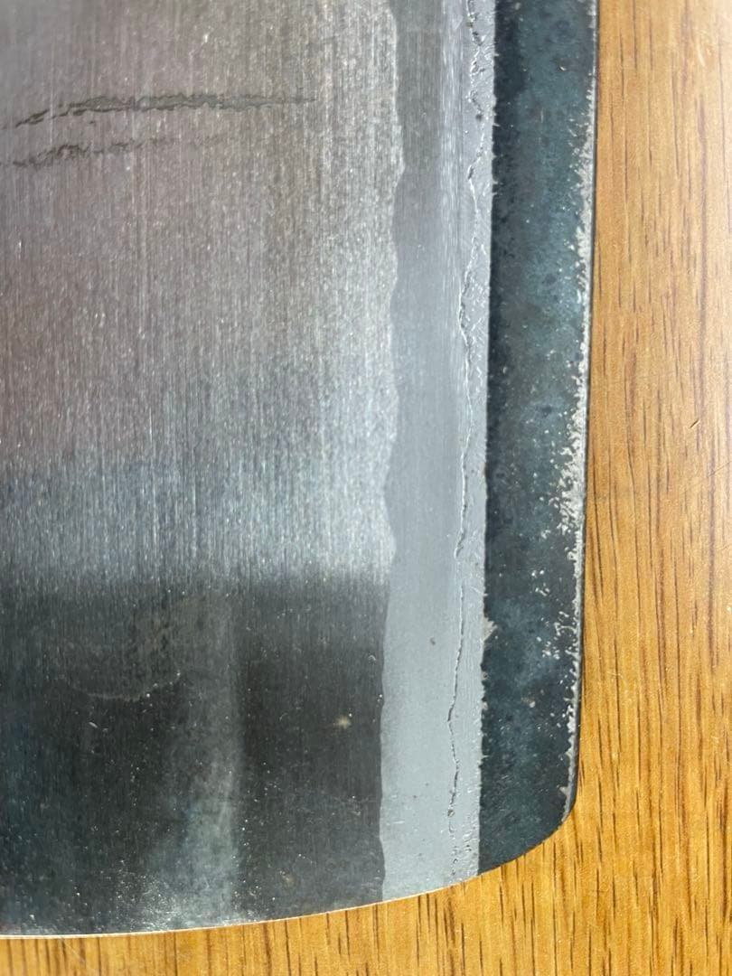 信州打ち刃物　蕎麦切り包丁　畑山充吉作　34cm