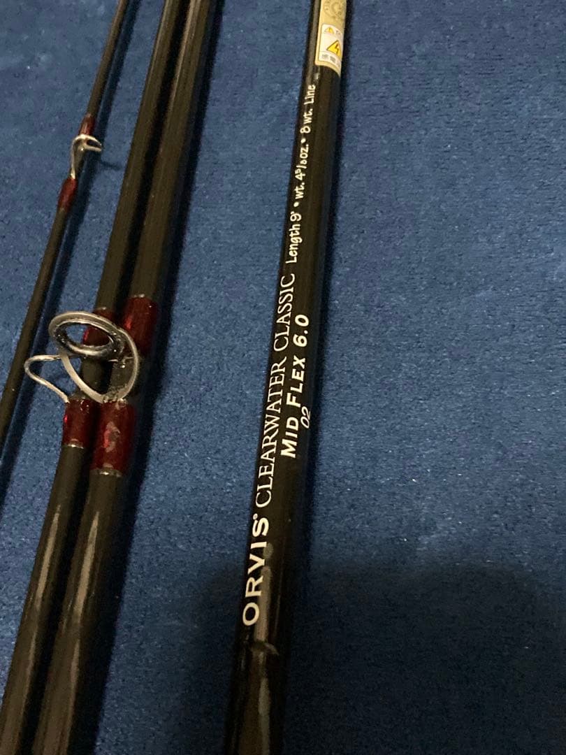 オービス　クリアウォータークラシック　ミッドフレックス　6.0 パックロッド