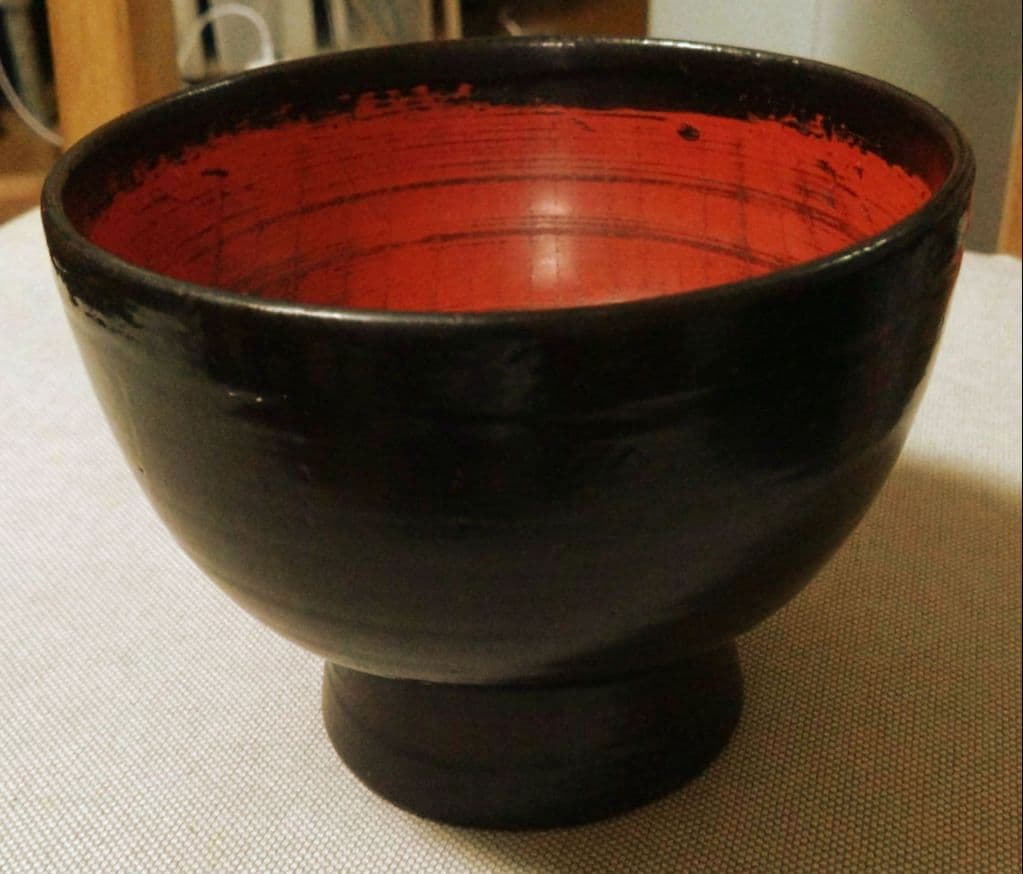 合鹿椀　漆塗り