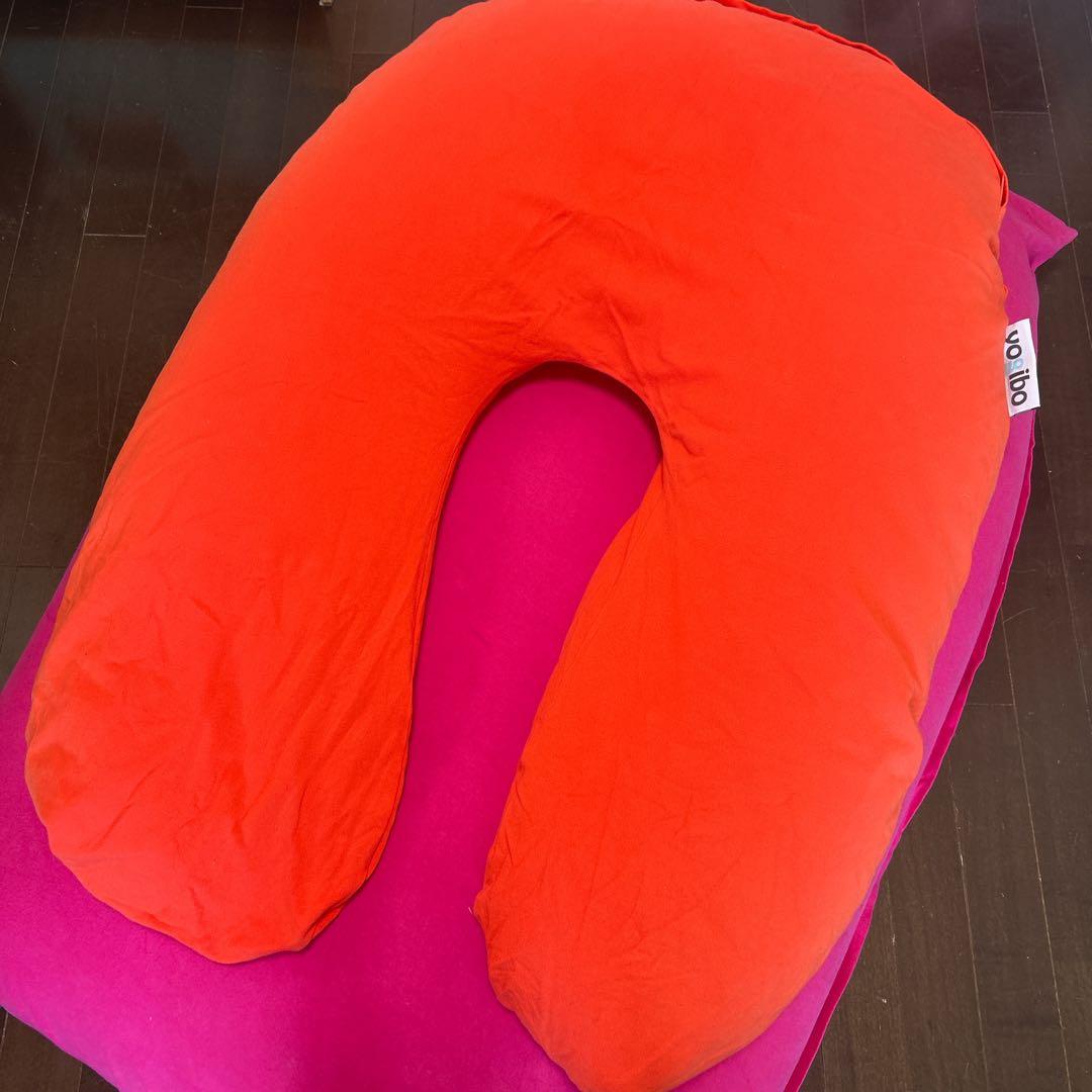 yogibo midi supportヨギボーミディヨギボーサポートセットピンク