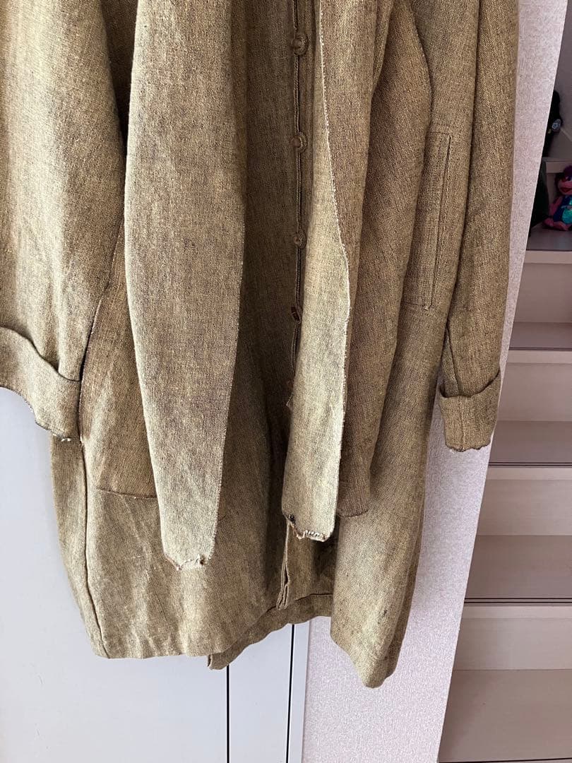 ストール付きコートヴィンテージユーロ