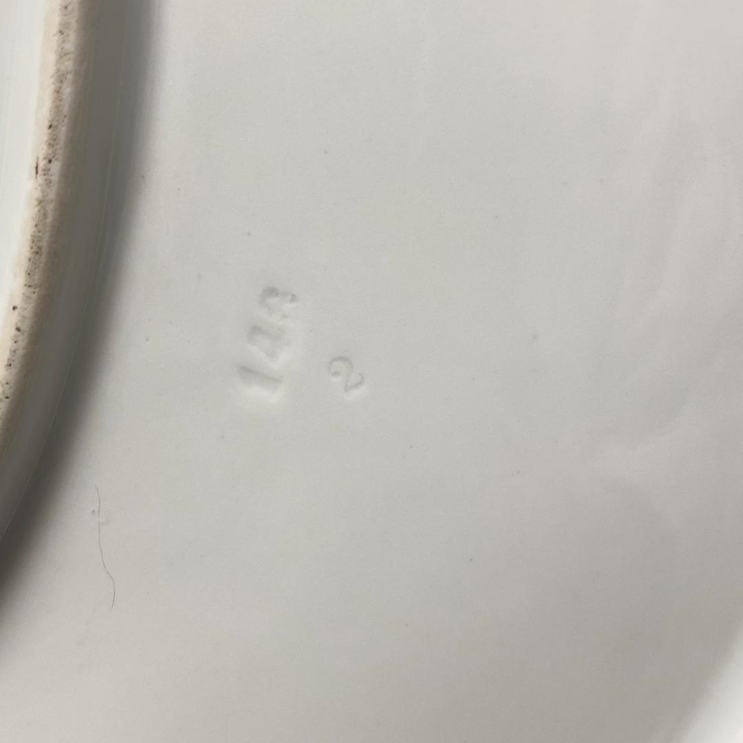 1117F 希少　マイセン 散らし小花 スキャタードフラワー オーバルプレート