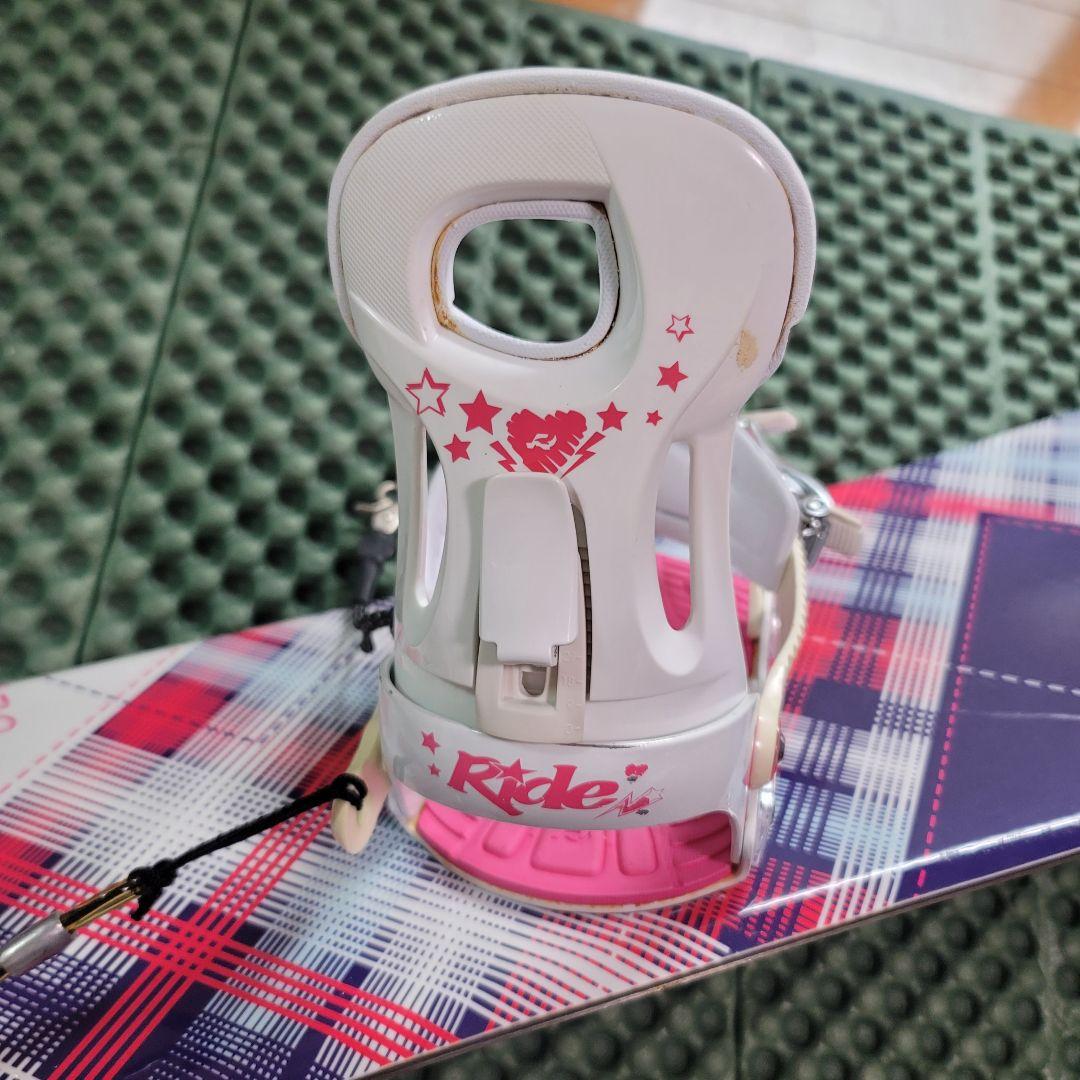 Kissmark 　レディース スノーボード 2点セット 138cm リーシュ付