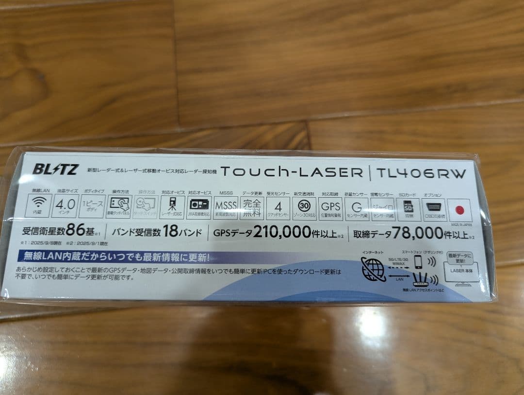 BLITZ Touch-Laser TL406RW 本体