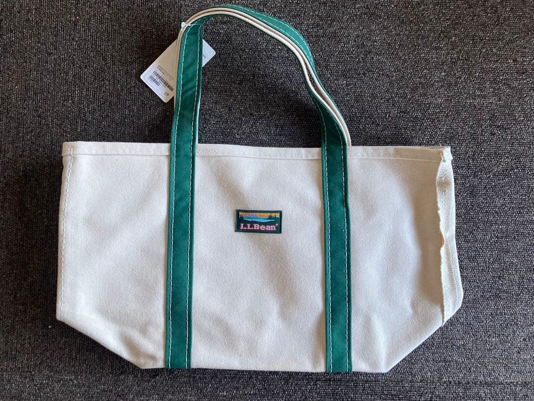 L.L.Bean Boat and Tote M カタディンロゴ グリーン