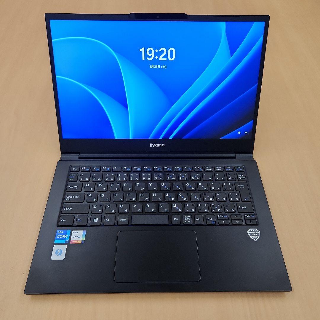 イイヤマ SENSE クリエイターノートPC core i7 14型