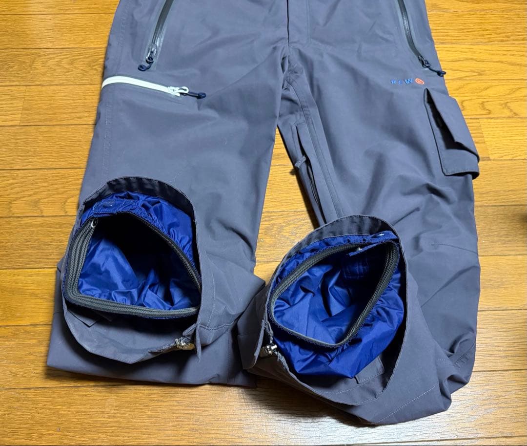 rew KAMIKAZE JET-3 GORE-TEX bibパンツ 上下セット