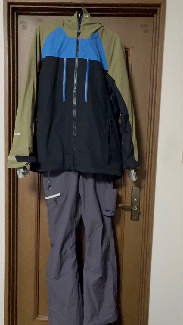 rew KAMIKAZE JET-3 GORE-TEX bibパンツ 上下セット