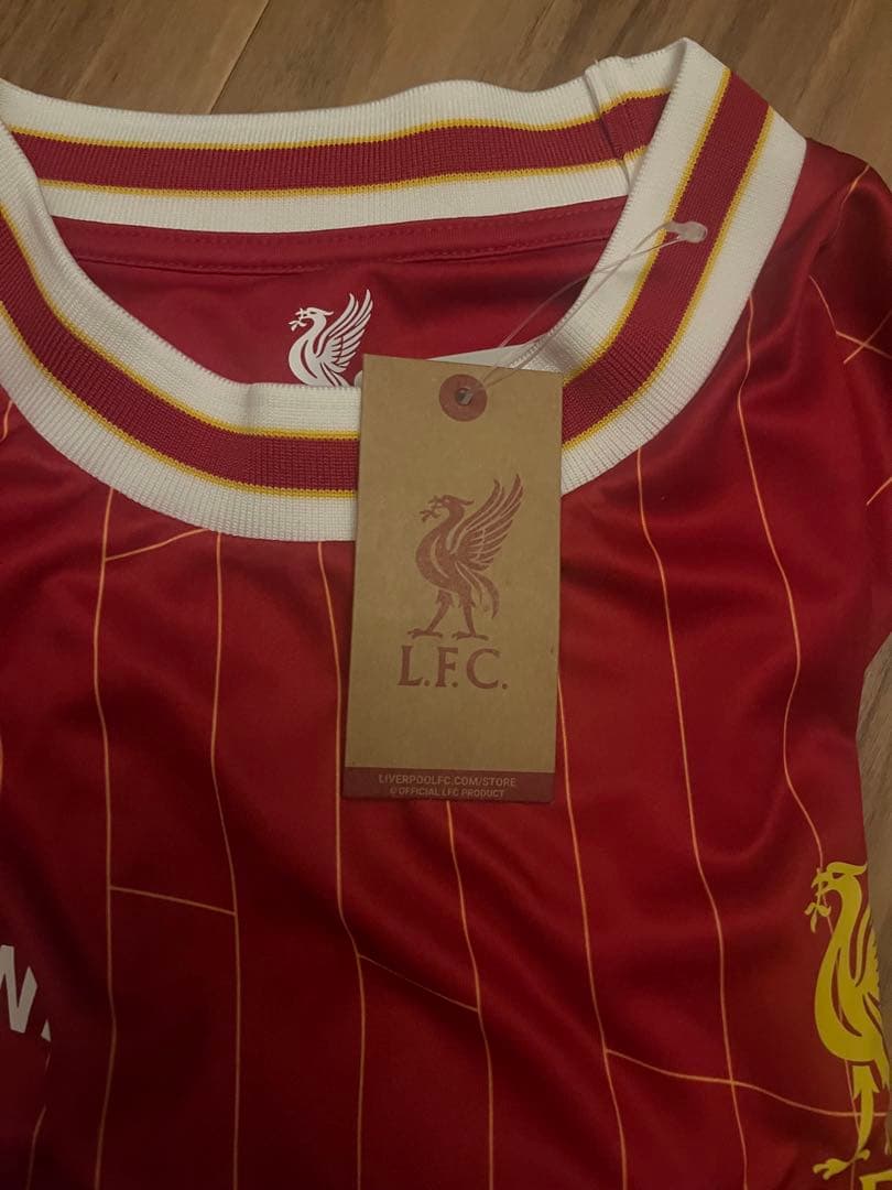 Liverpool ユニ 遠藤航 筆文字　Lサイズ