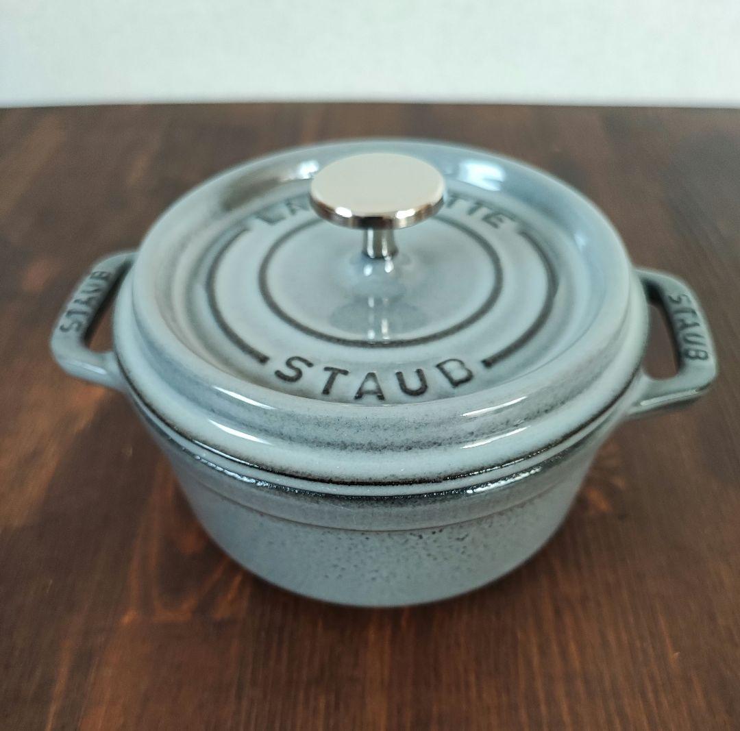 staub ピコ ココット ラウンド 12 グレー
