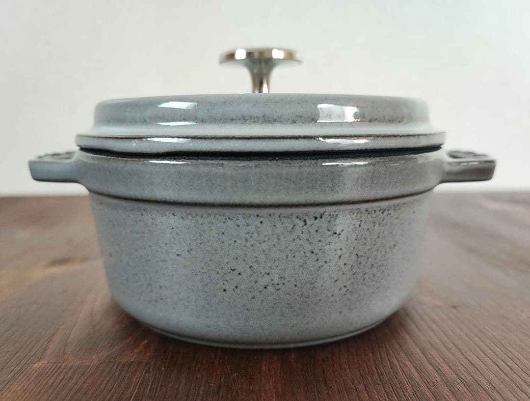 staub ピコ ココット ラウンド 12 グレー