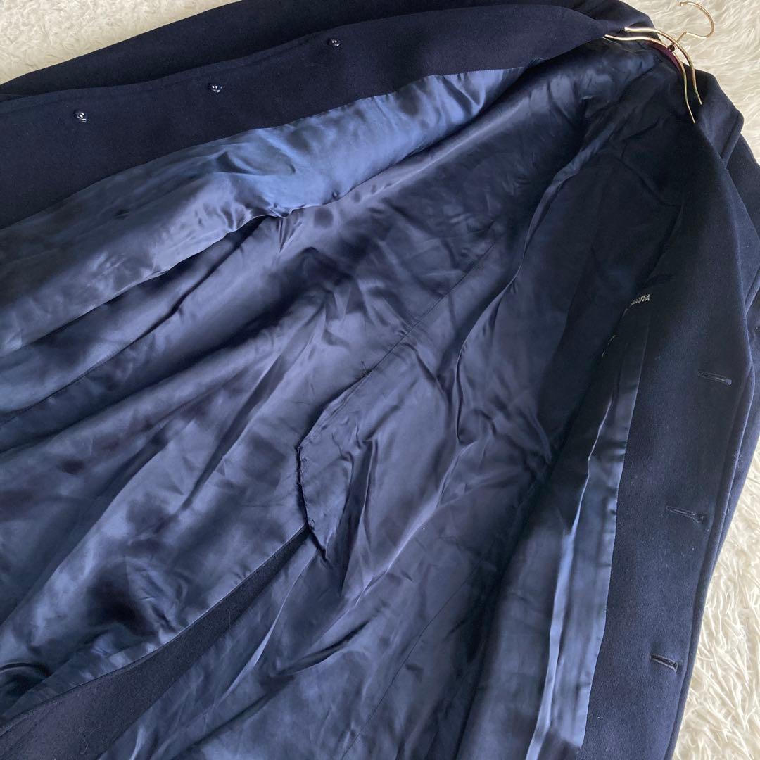 Paul Smith チェスターコート ネイビー M カシミア混