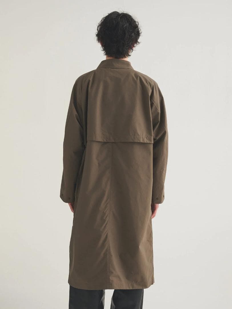 ユニクロU 2025冬 オーバーサイズステンカラーコート ブラウン ユニクロユー