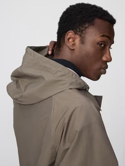 ユニクロU 2025冬 オーバーサイズステンカラーコート ブラウン ユニクロユー