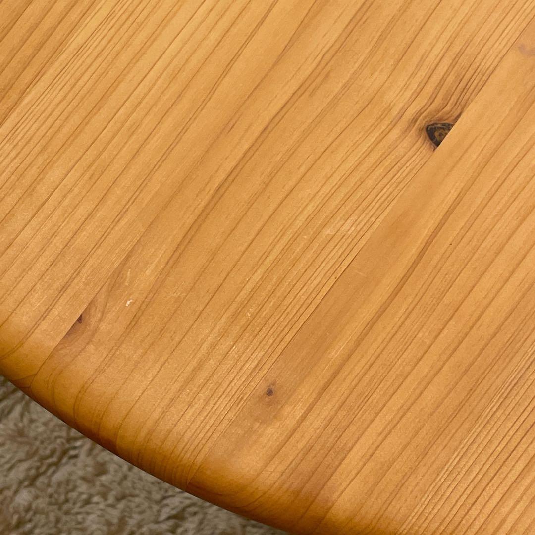天然ヒノキ　無垢材　ローテーブル　檜