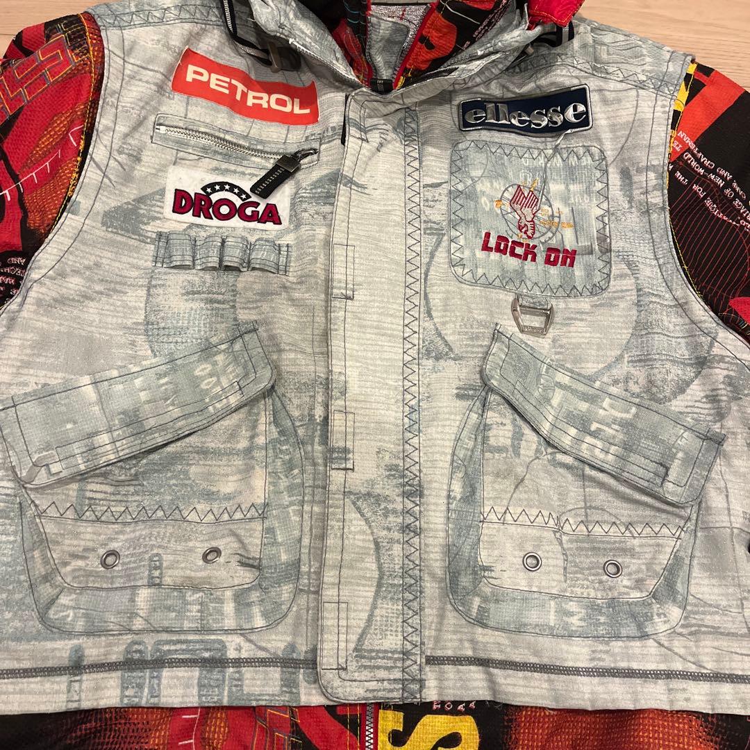 ellesse エレッセ　スロベニア　スキー　ボードウェア　セットアップメンズL