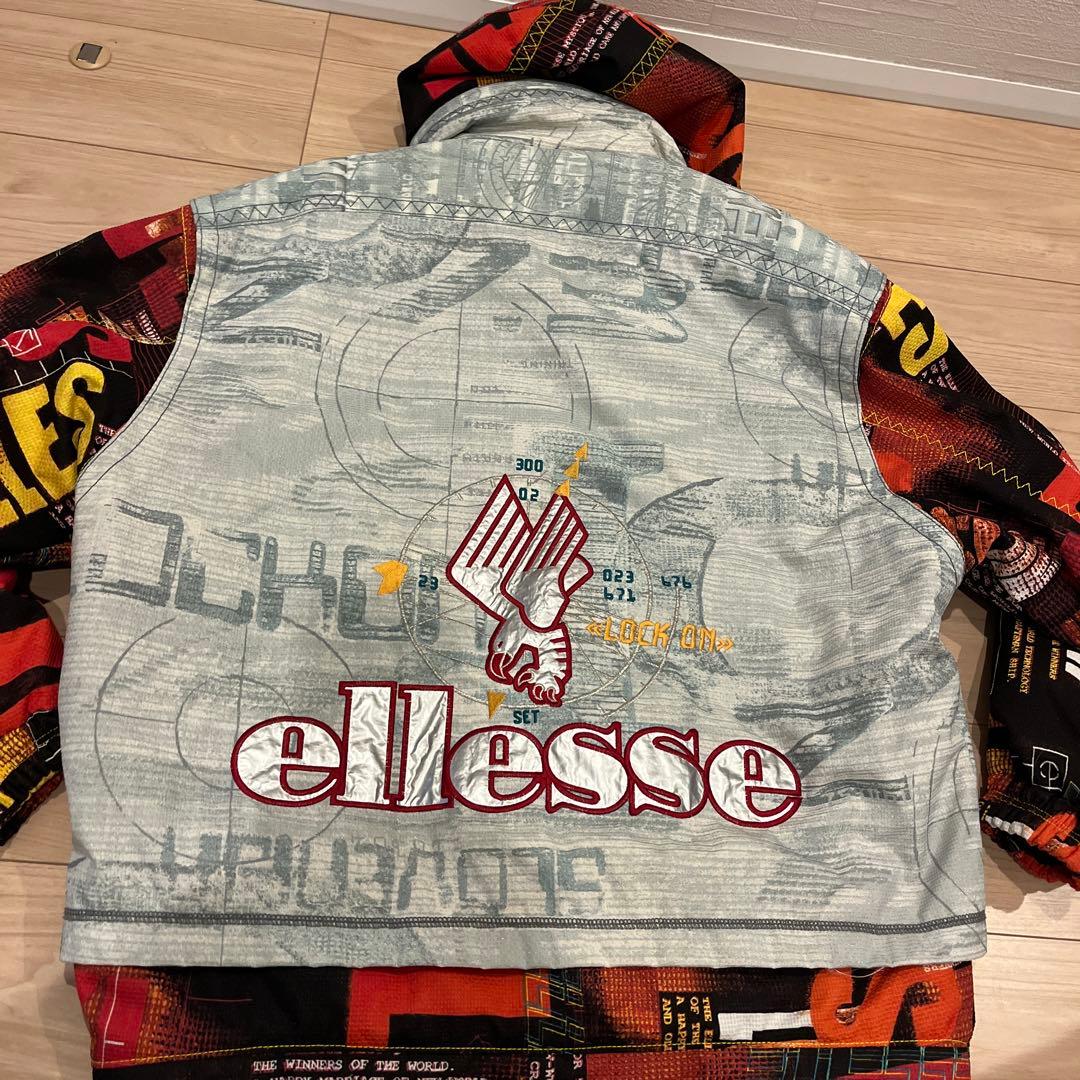 ellesse エレッセ　スロベニア　スキー　ボードウェア　セットアップメンズL
