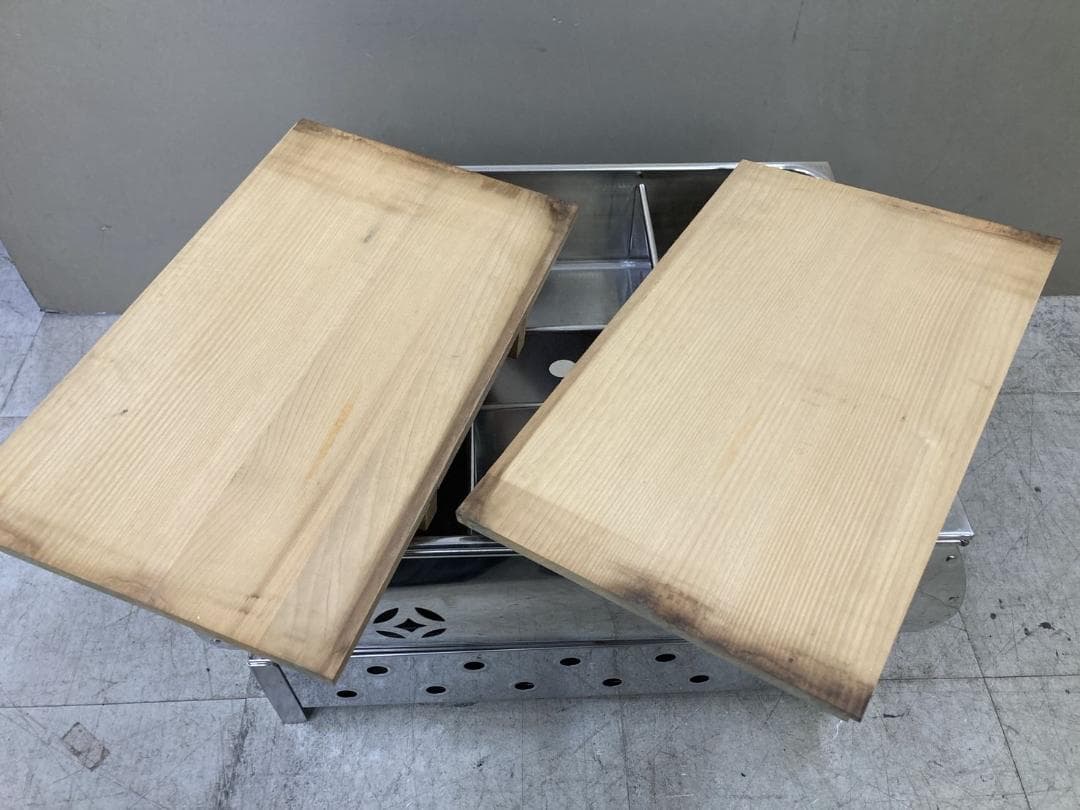 美品　おでん鍋　尺5寸　LPガス　６ツ仕切　プロパンガス　業務用　ワクイ