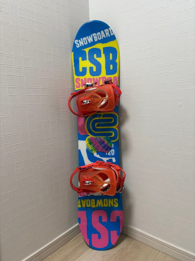 CSB K2 キッズ スノーボード 120cm 2点セット
