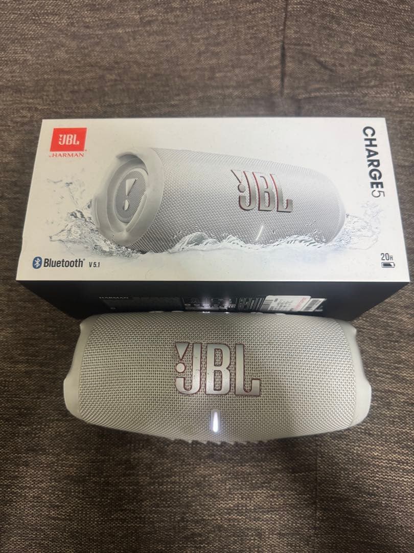 JBL Charge 5 ホワイト ワイヤレススピーカー