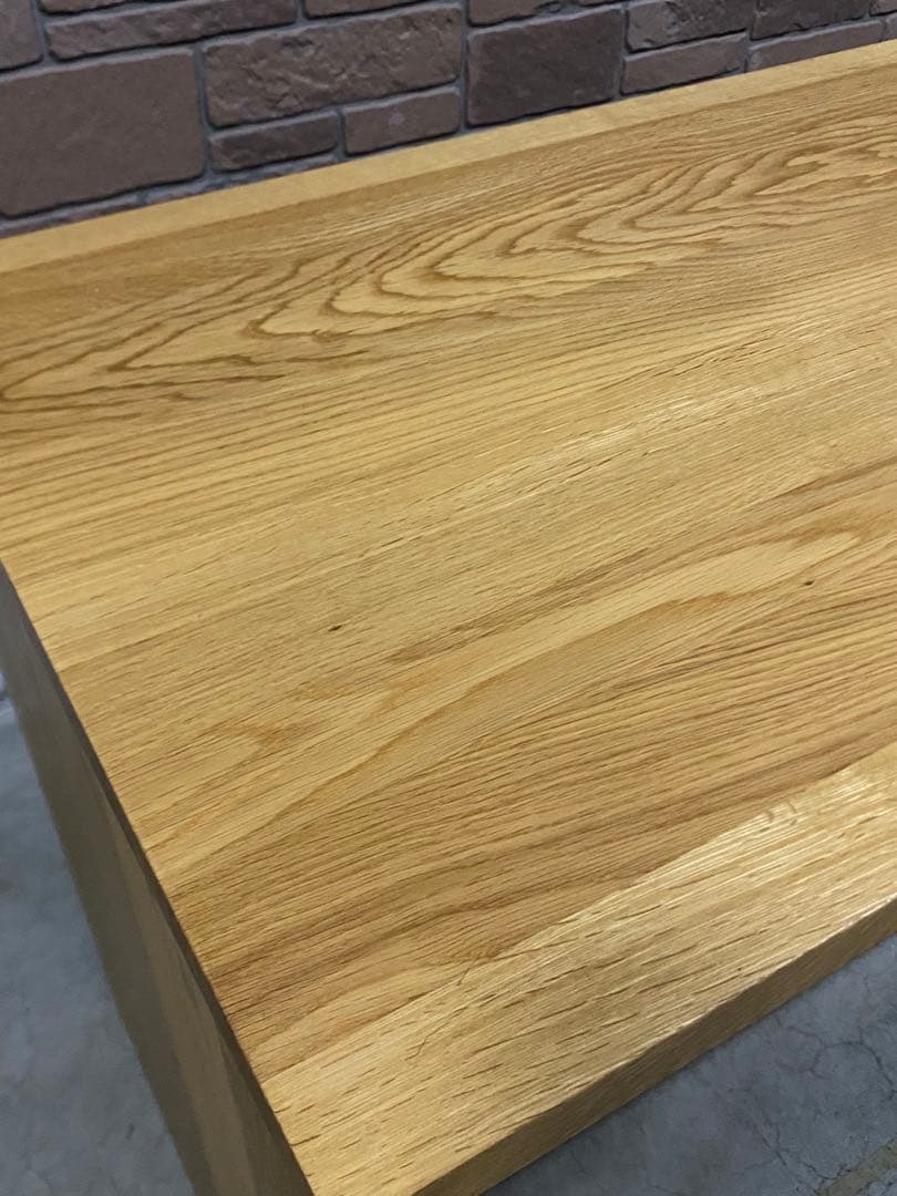 【さくら】無印良品 無垢材　デスク オーク材 W110cm