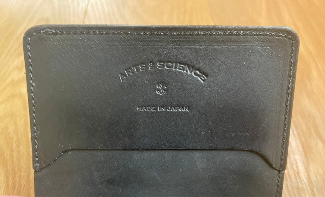 Arts&Science Jabara short wallet ブラック
