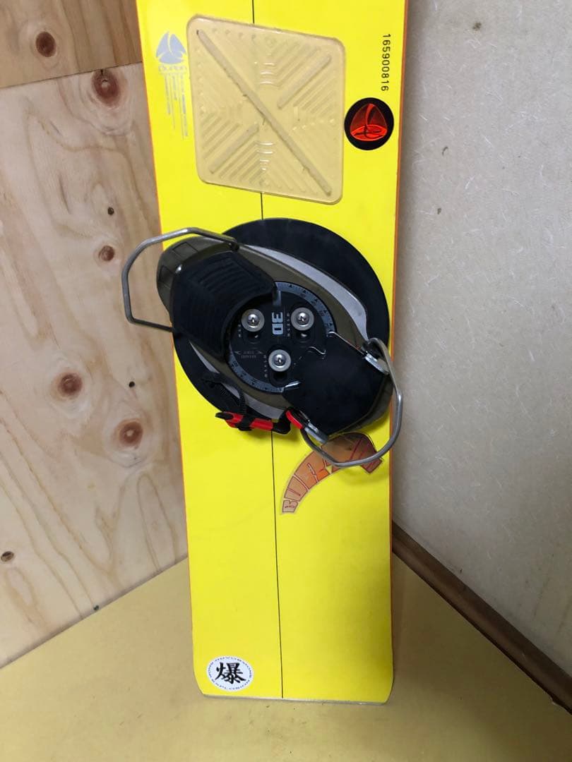 限界値下げBurton FACTORY PRIMEスノーボードビンディングセット