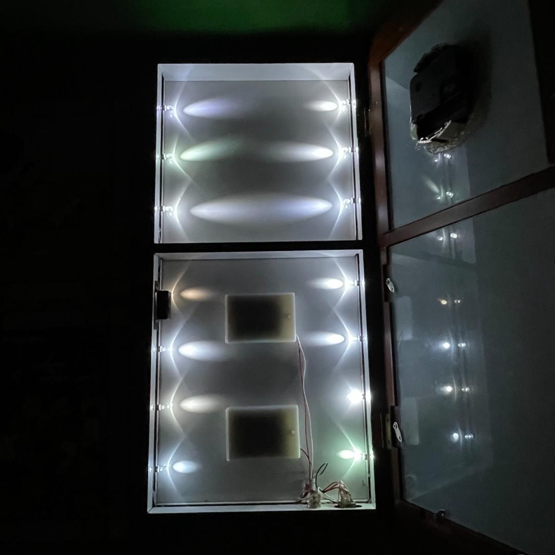 ダンバリーミント スヌーピー ステンドグラス 掛時計 ピーナツ